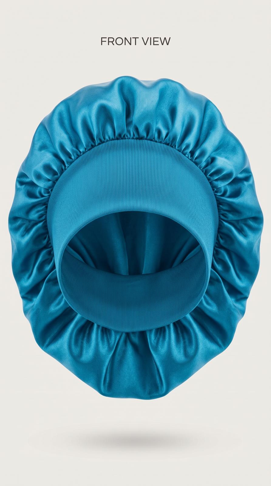 Premium Satin Bonnet with 3.5" Stretchy Wide Band