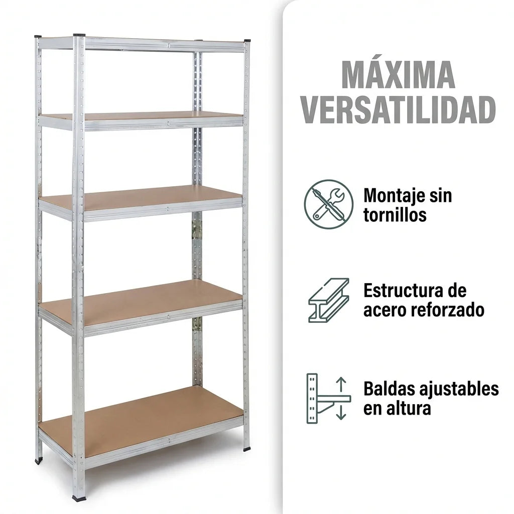 Verstellbares Metallregal