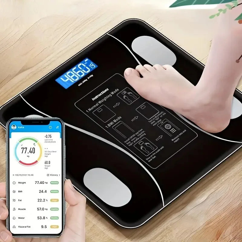 Digitale Körperwaage – perfekt für das Fitness-Monitoring.