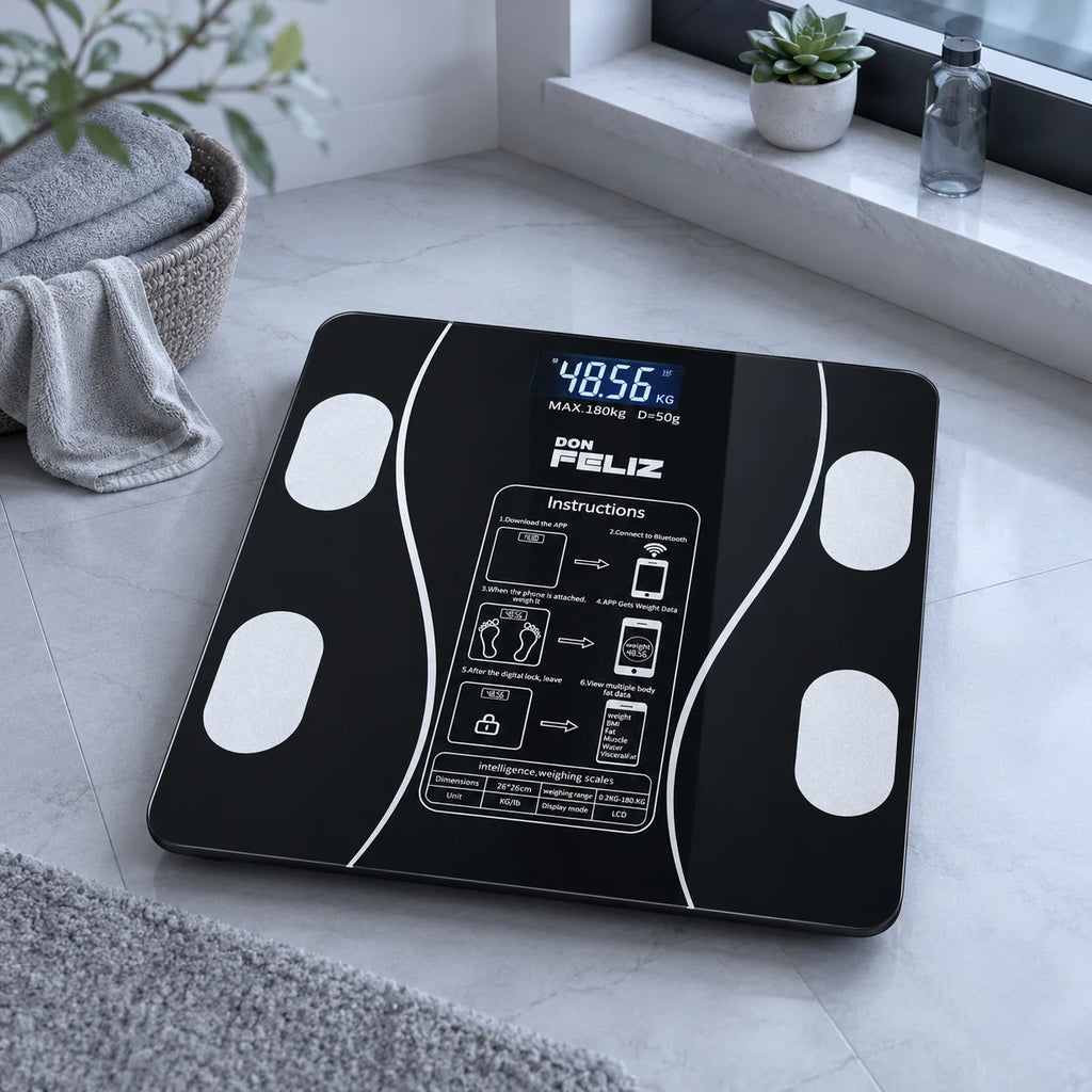 Digitale Körperwaage – perfekt für das Fitness-Monitoring.