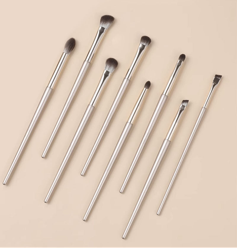 New Makeup Brush Set of 15 Gold-Plated Brushes.