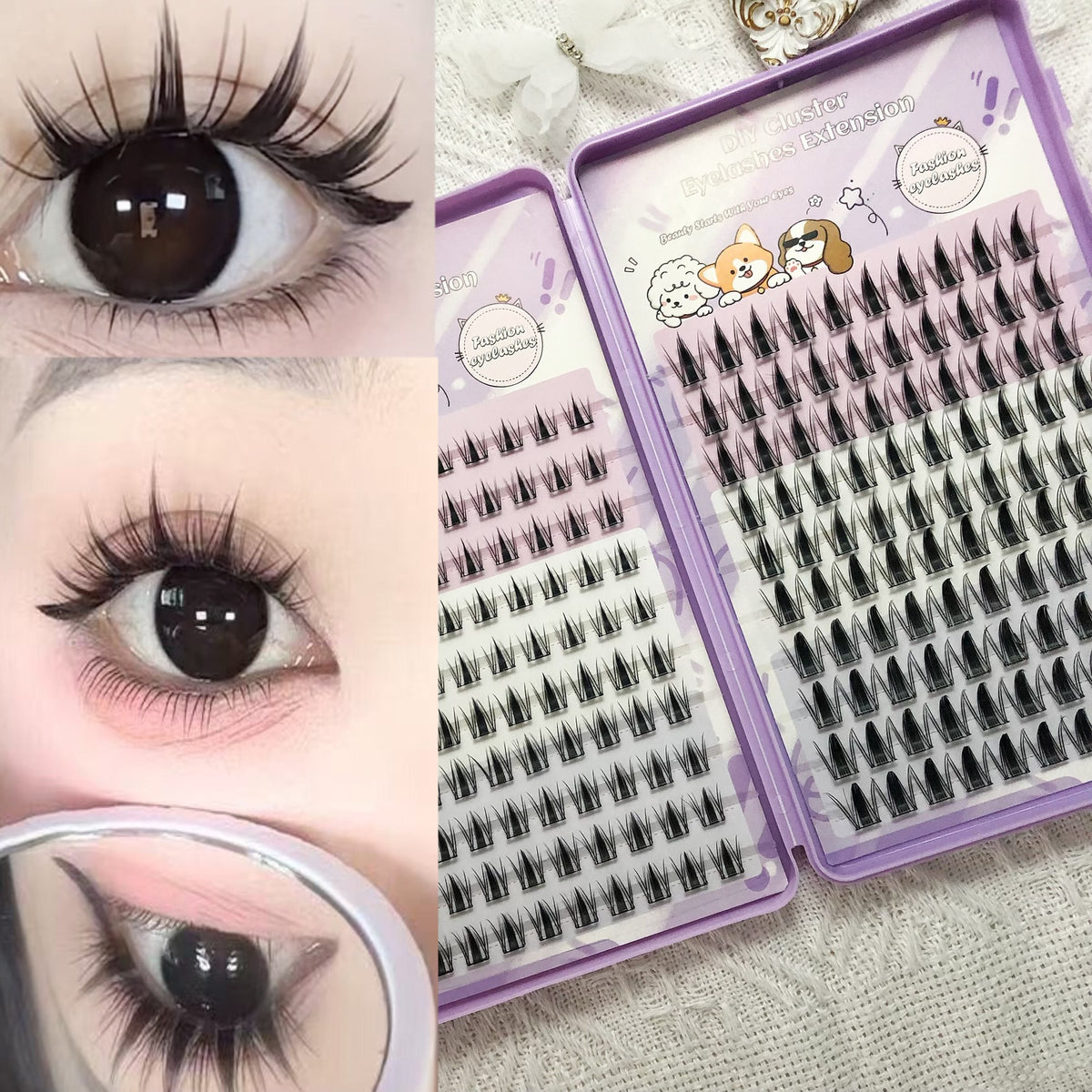 Latest Wm 17 Eyelashes DIY Self-Grafting Set