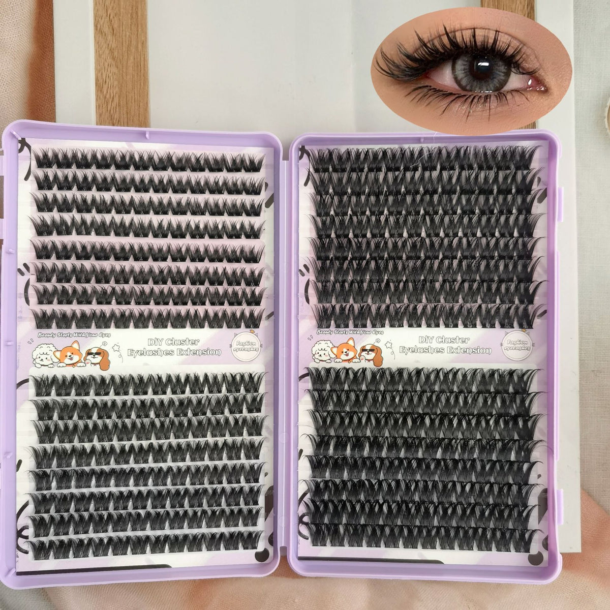 European and American Popular Wm 12 Amazon Eyelashes