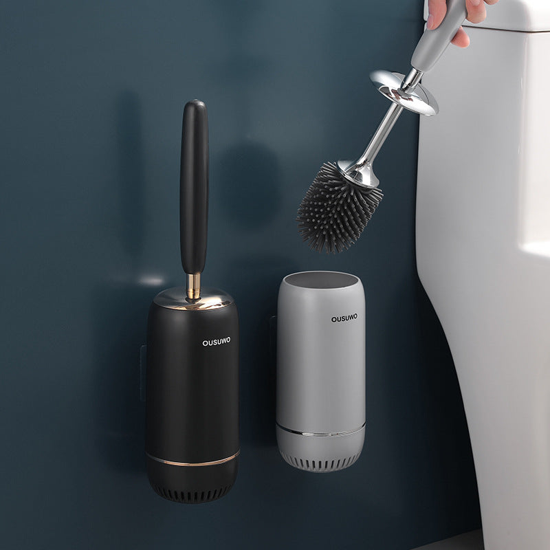 Silicone Wall-Mounted Toilet Brush
