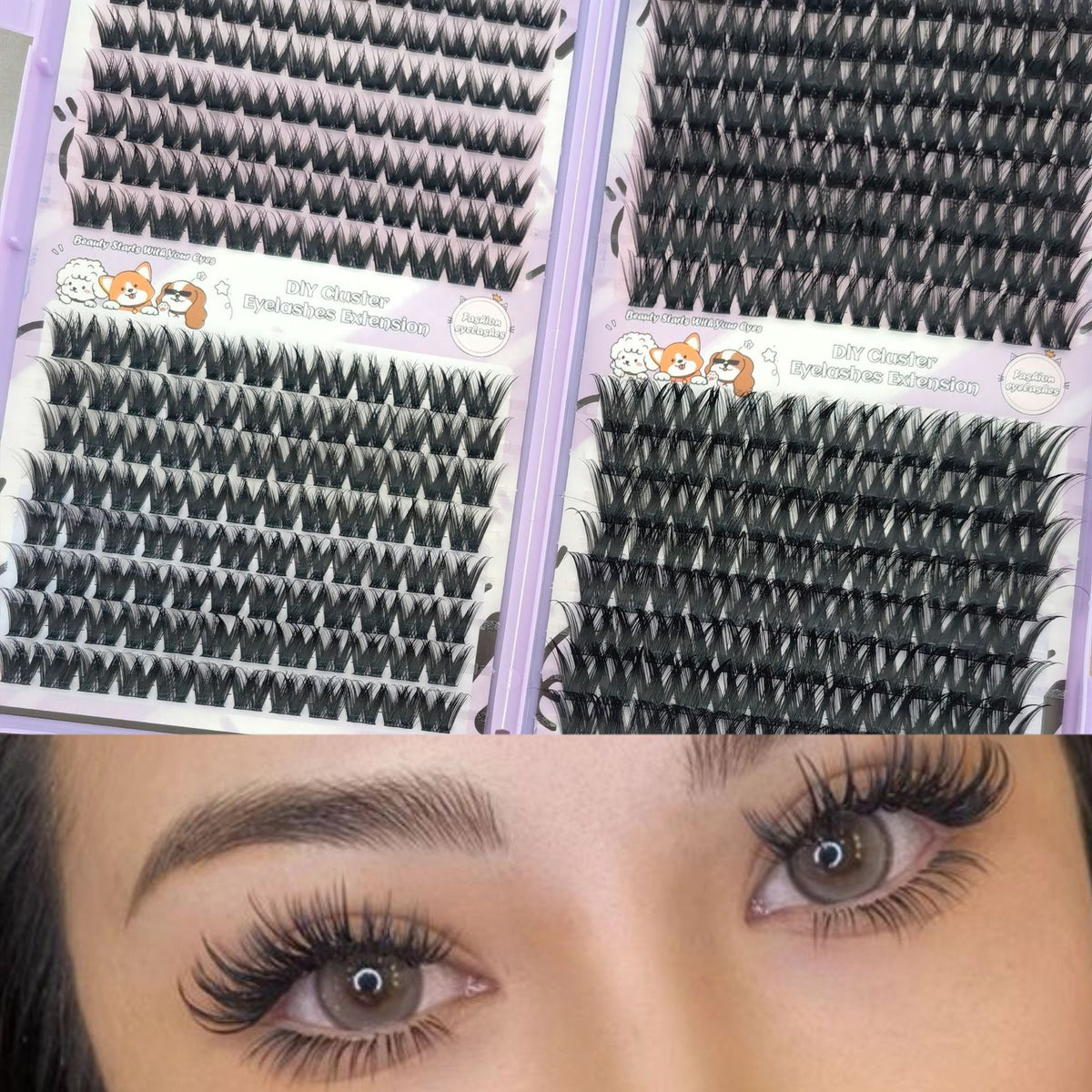 European and American Popular Wm 12 Amazon Eyelashes