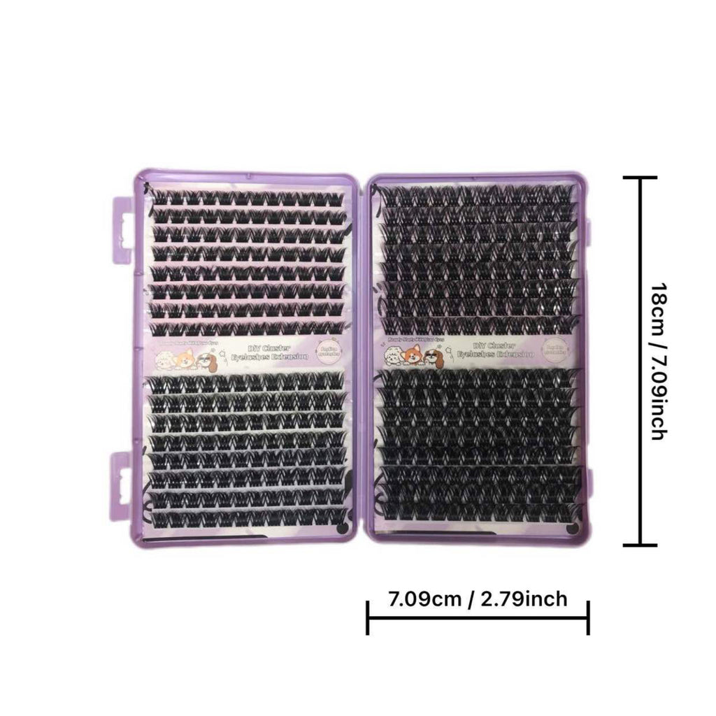 Thick Wm 11  Eyelashes DIY Self-Grafting Set