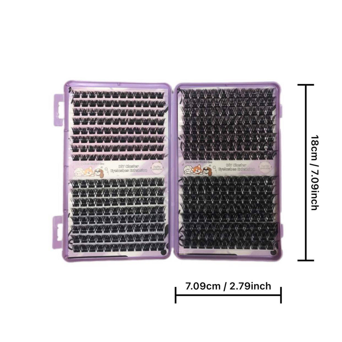 Thick Wm 11  Eyelashes DIY Self-Grafting Set