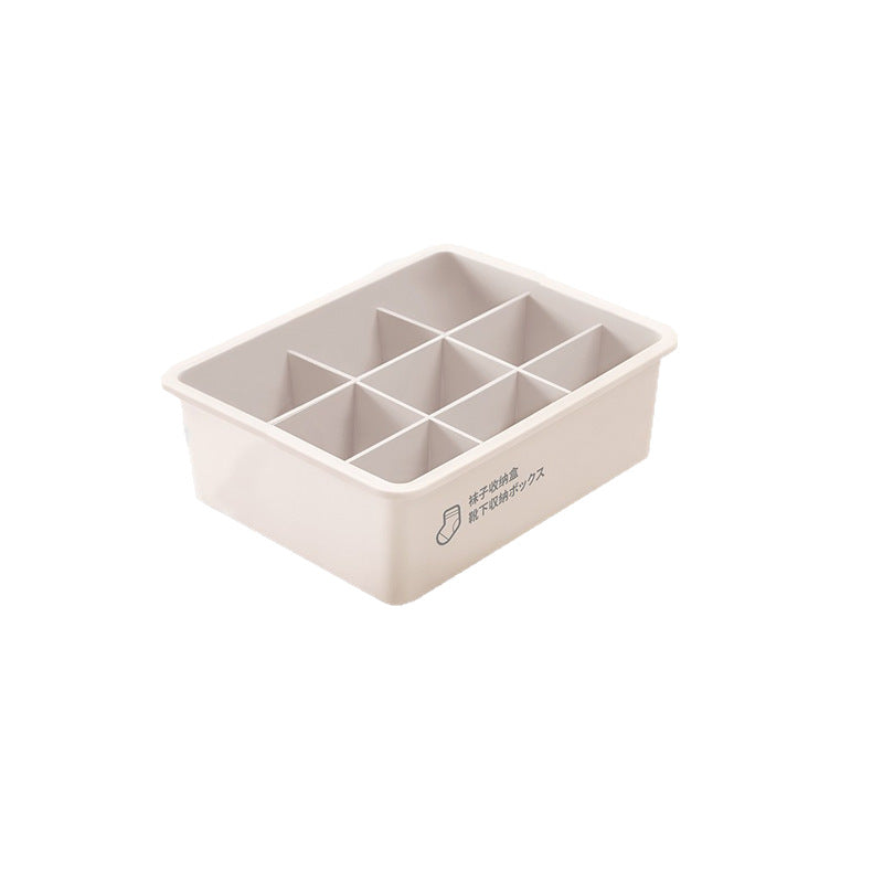 Aufbewahrungsbox für Unterwäsche und Socken aus Kunststoff, Kosmetik-Organizer