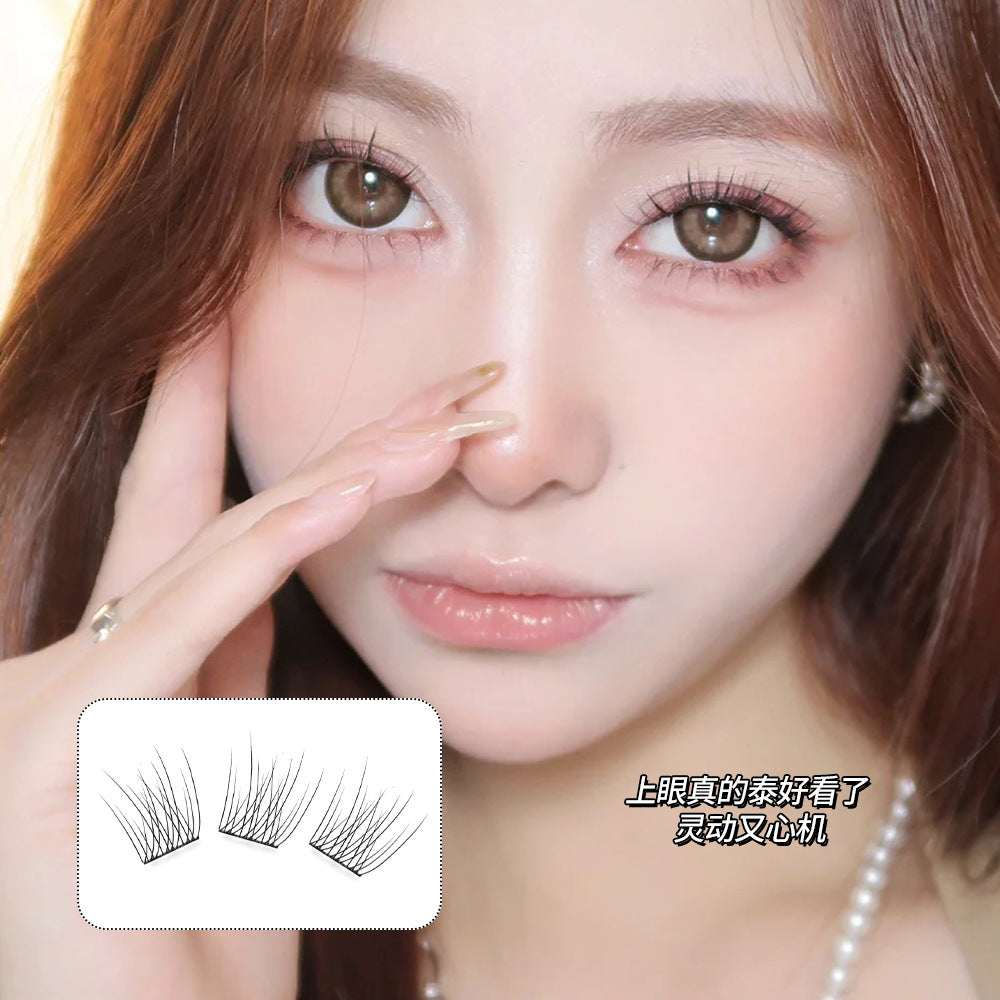 Light-Colored Glue less Natural  Eyelashes