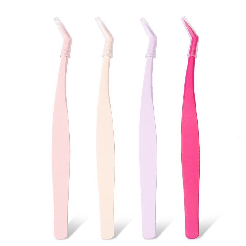 Moon-Shaped Eyelash Tweezers