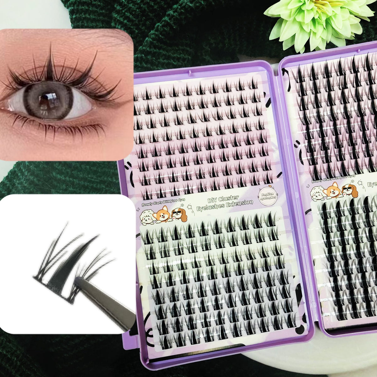 Latest Wm 17 Eyelashes DIY Self-Grafting Set