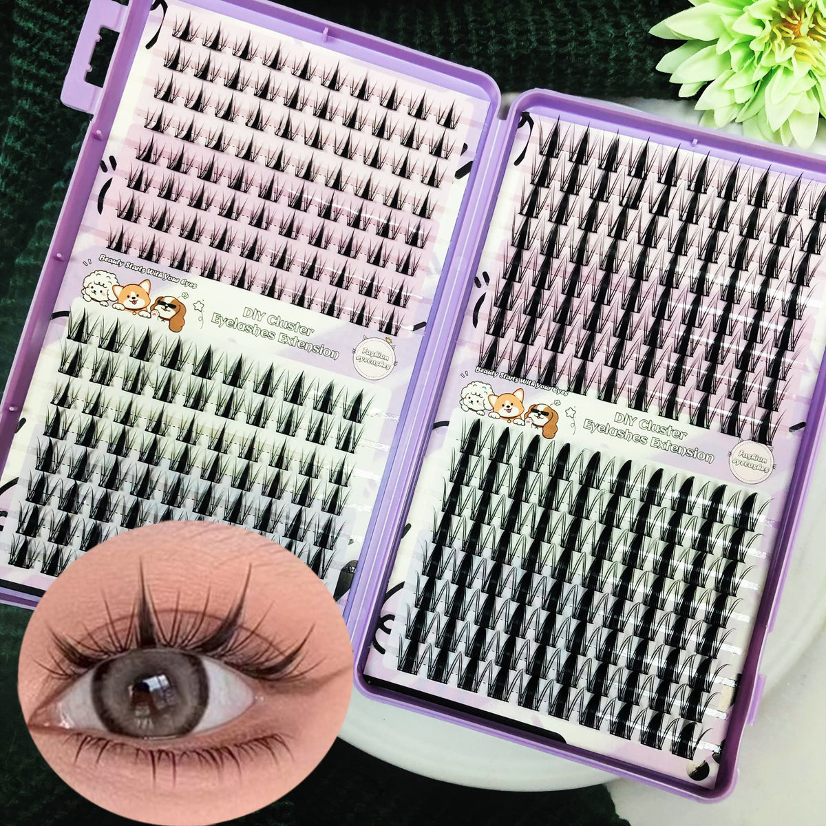 Latest Wm 17 Eyelashes DIY Self-Grafting Set