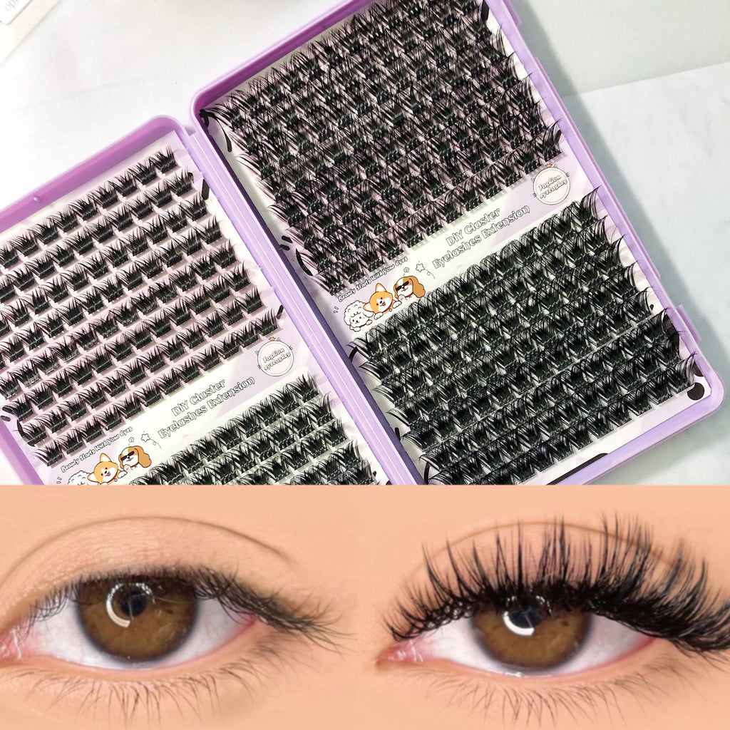 Thick Wm 11  Eyelashes DIY Self-Grafting Set