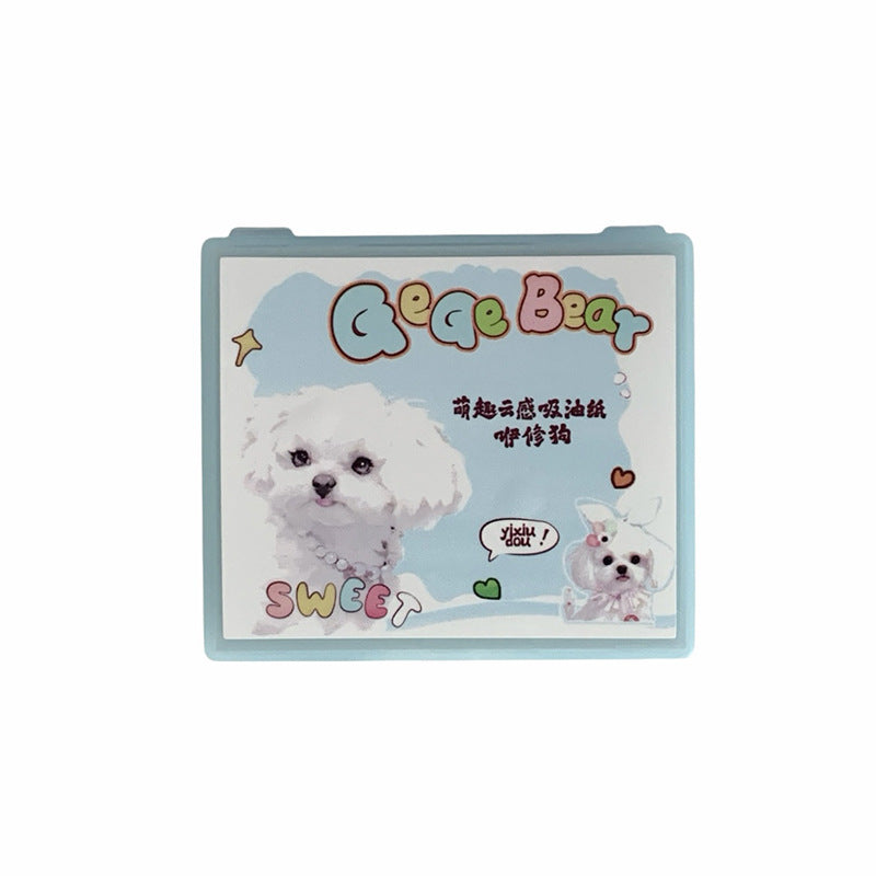 Gege Bear Cute  Facial Oil Absorbing Paper Oil Control Refreshing