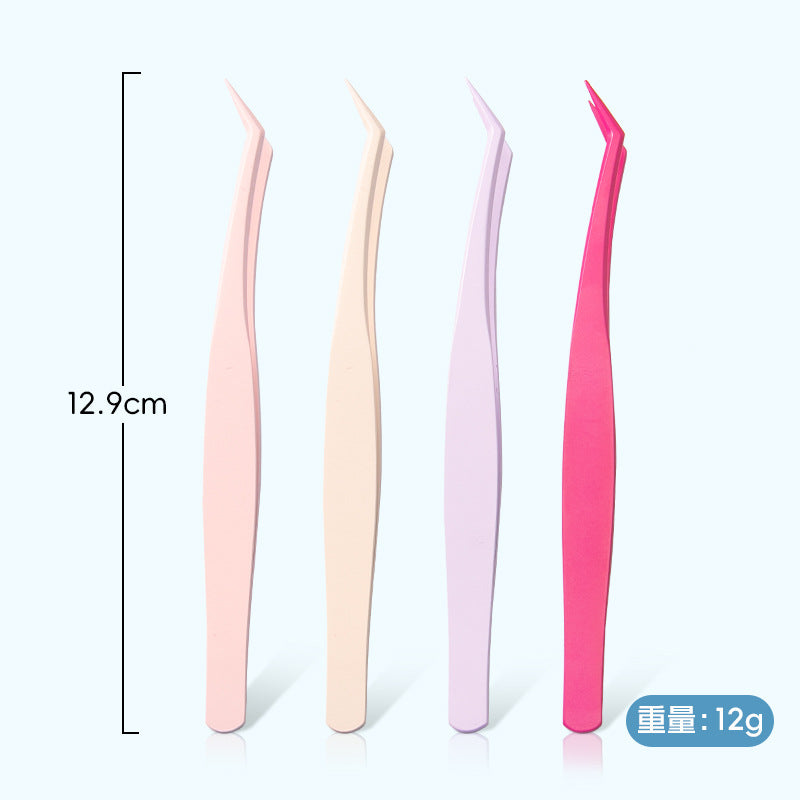 Moon-Shaped Eyelash Tweezers