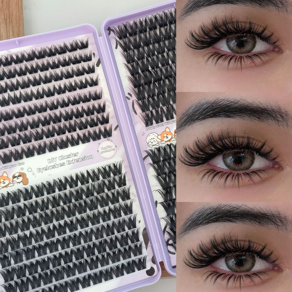 European and American Popular Wm 12 Amazon Eyelashes