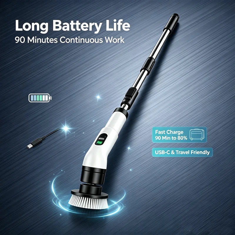 Electric Multipurpose Cordless Scrubber