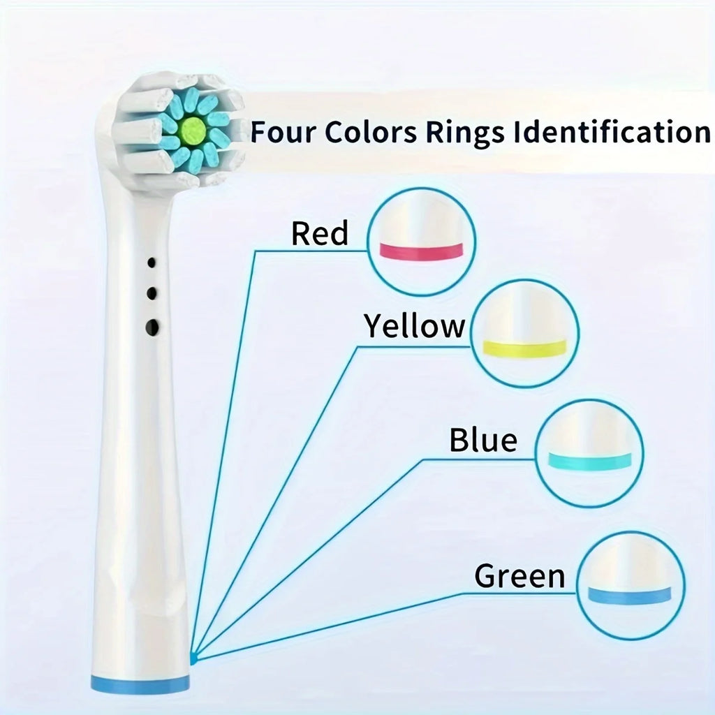 Professional Electric Toothbrush Heads Compatible with Oral-B Braun