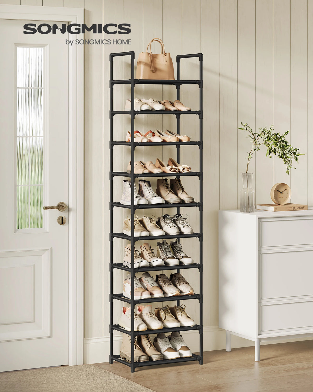 10-Tier Shoe Storage Rack