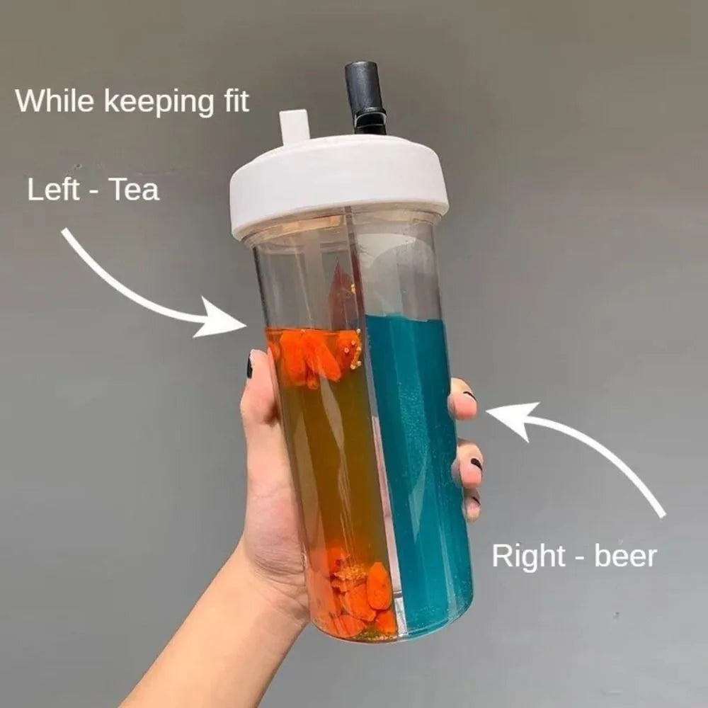 2 in 1 Dual Chamber Tumbler