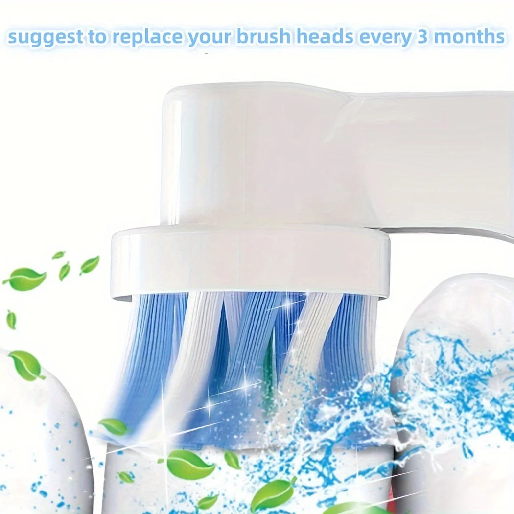 Professional Electric Toothbrush Heads Compatible with Oral-B Braun