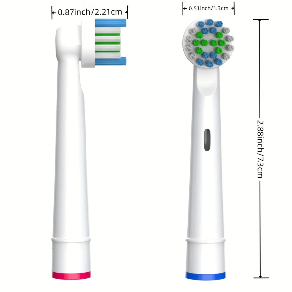 Professional Electric Toothbrush Heads Compatible with Oral-B Braun