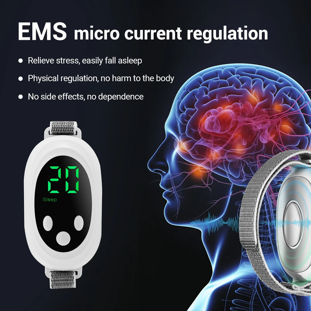 Intelligent sleep device -Anxiety relief, Neurological Sleep Insomnia, and Soothing device.