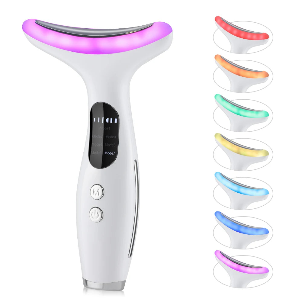 LED Lights Neck & Face Beauty Device Face Lifting Machine Tool