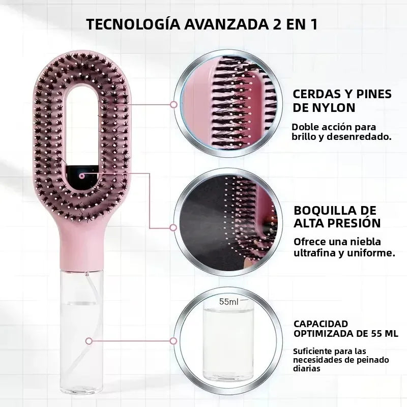 2 in1  Detangling Sprayer Comb