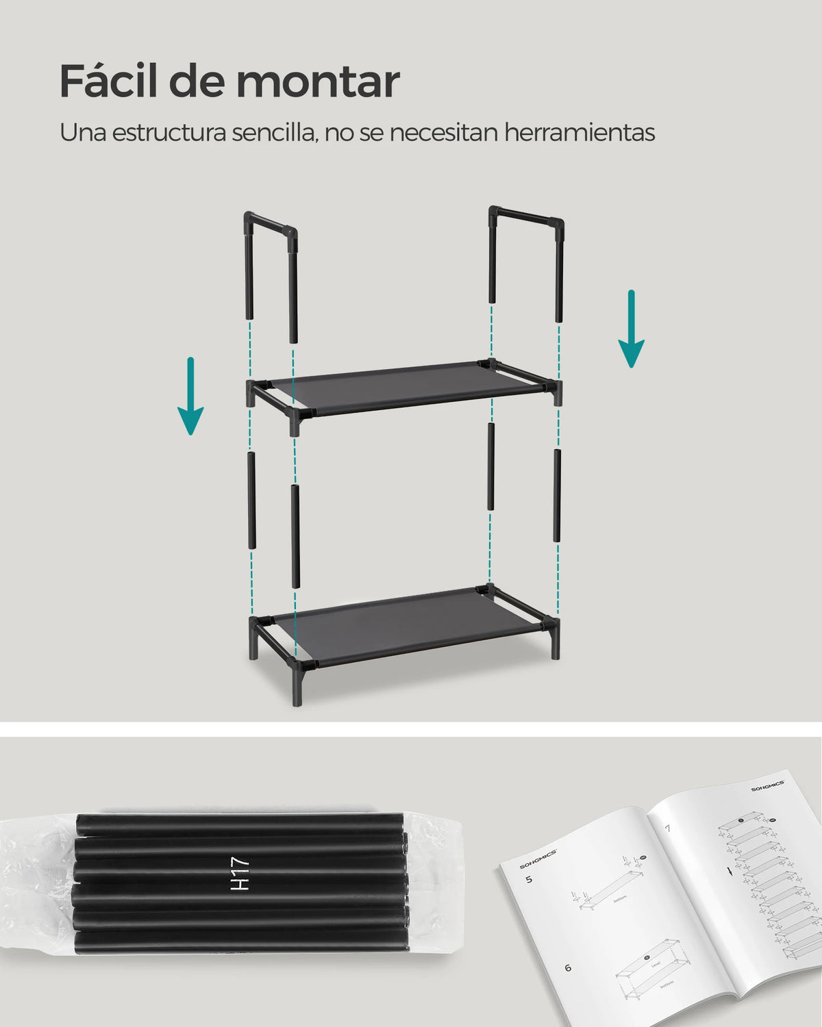 10-Tier Shoe Storage Rack