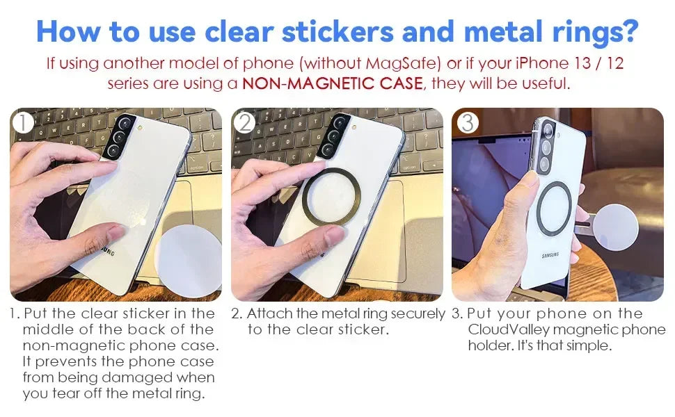 2026 Magnetic Laptop Phone Holder