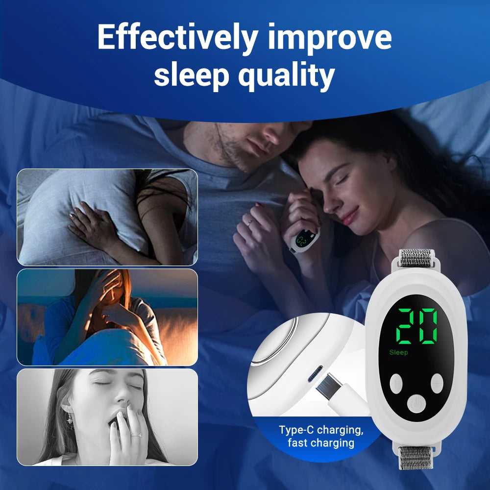 Intelligent sleep device -Anxiety relief, Neurological Sleep Insomnia, and Soothing device.