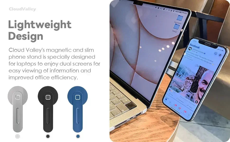 2026 Magnetic Laptop Phone Holder