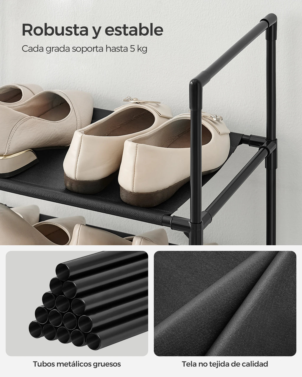 10-Tier Shoe Storage Rack