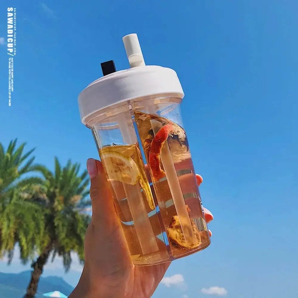 2 in 1 Dual Chamber Tumbler