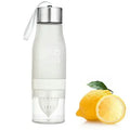 H2O Trinkflasche mit Fruchteinsatz