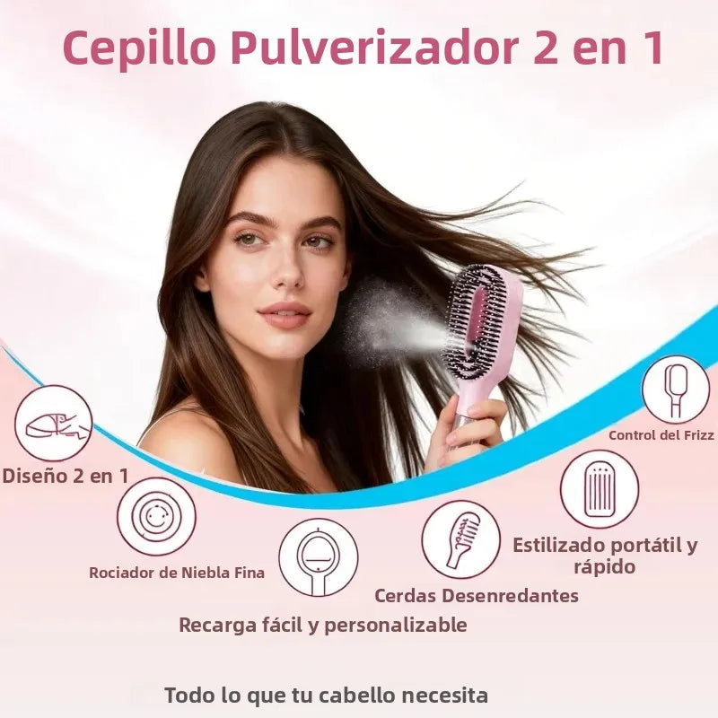 2 in1  Detangling Sprayer Comb