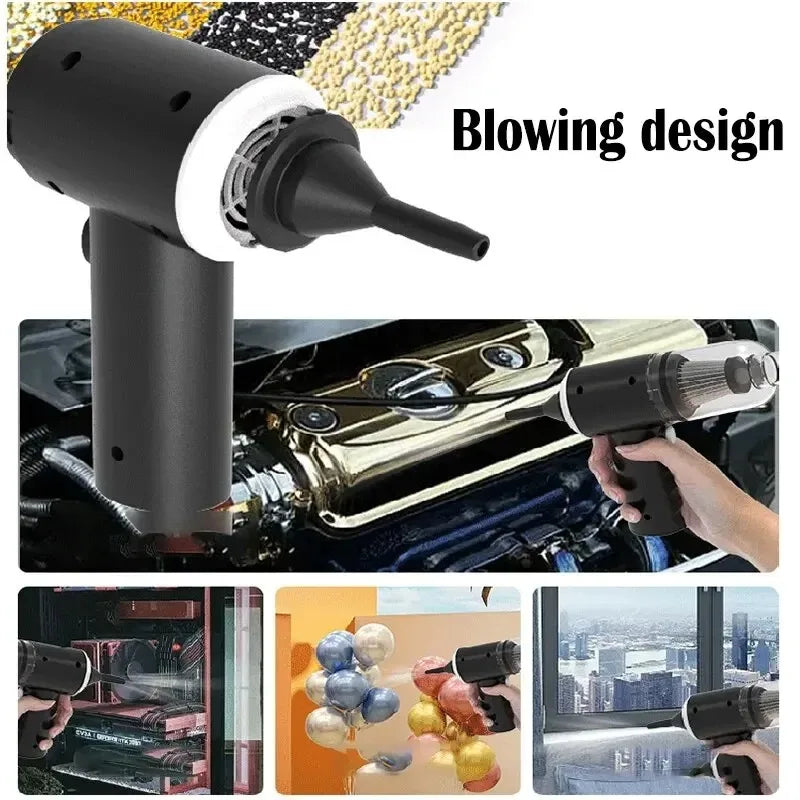 Wireless Car USB Charging Vacuum Cleaner